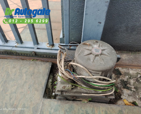 Pasang Sliding Autogate Klang