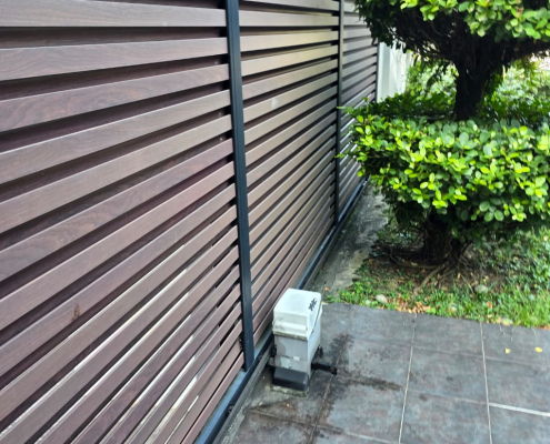 Install Sliding Autogate System PJ
