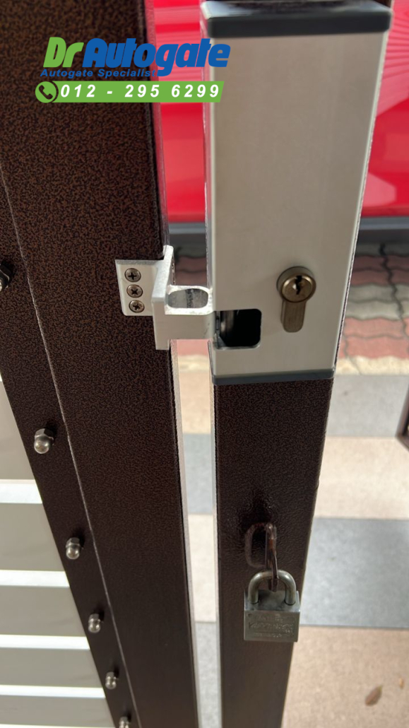 Repair Auto Gate DCMoto Lock Puncak Jalil
