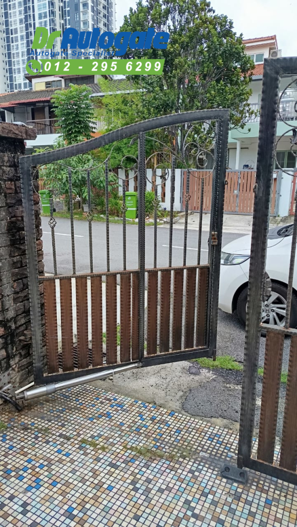 Stainless Steel Arm Autogate Cheras
