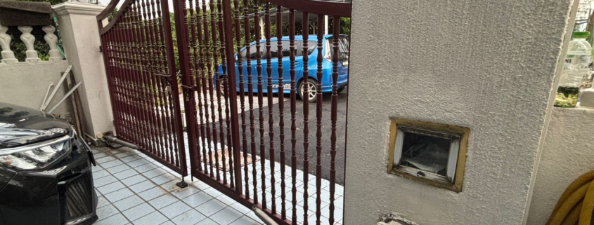 Swing Autogate Installation Putra Height