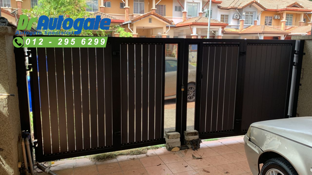 Swing Autogate Installation Jalan Kebun