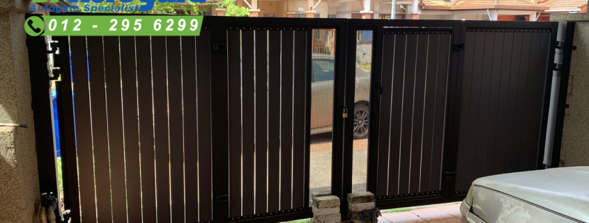 Swing Autogate Installation Jalan Kebun