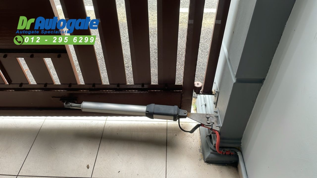 Arm Autogate Installation Bukit Jelutong