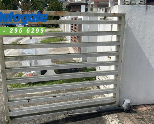 Swing Autogate Installation Denai Alam