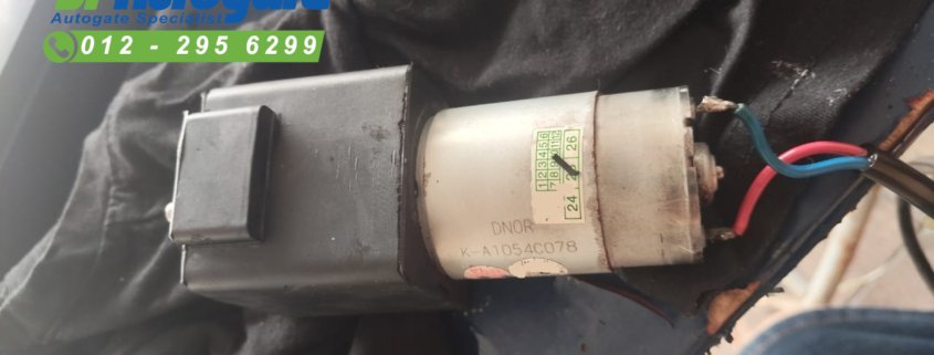 Repair Arm Autogate DC Motor Ampang