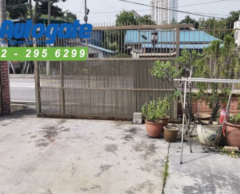 Pasang Sliding Autogate Motor Baru Batu Caves