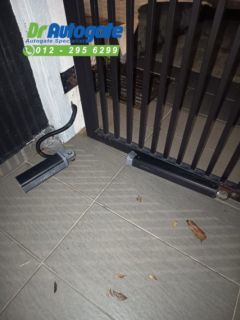 Tukar Arm Autogate Motor Shah Alam